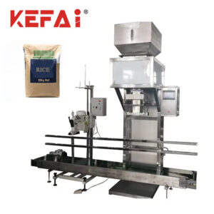 Stroj na vrecovanie ryže KEFAI 25 KG