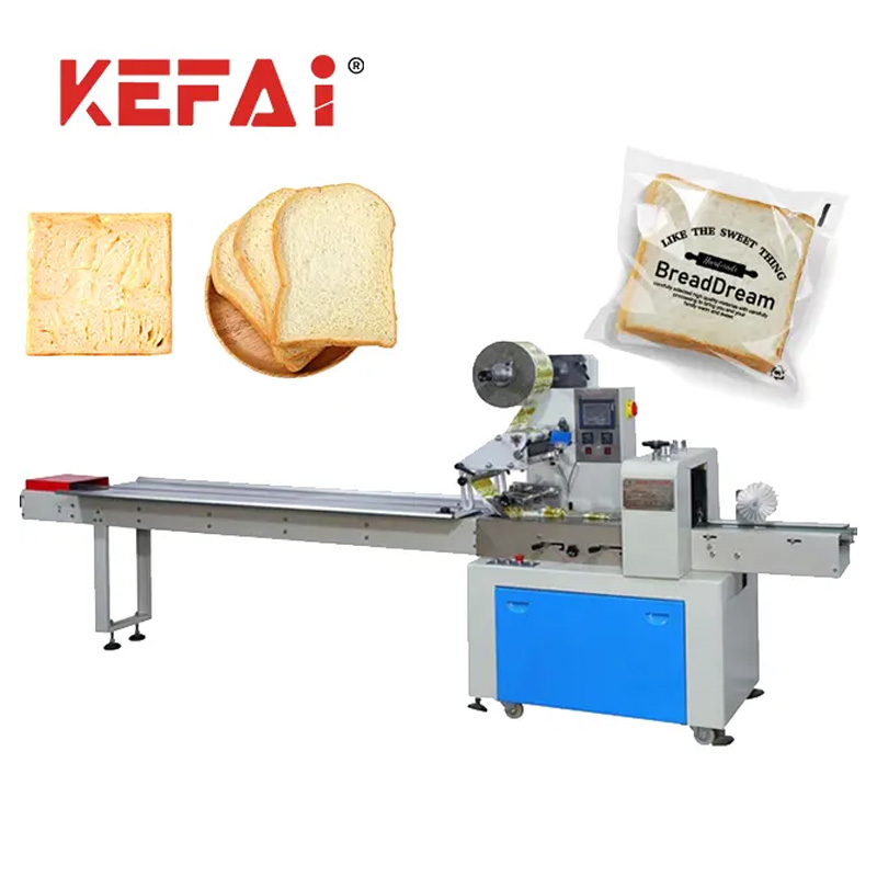 Stroj na balenie chleba KEFAI Flowpack