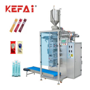 KEFAI viacprúdový stroj na balenie kvapalín na pastu